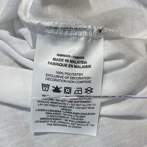 Nike OU Dri-Fit Shirt Women’s XL White Oklahoma Sooners Long Sleeve Tee - Picture 5 of 7